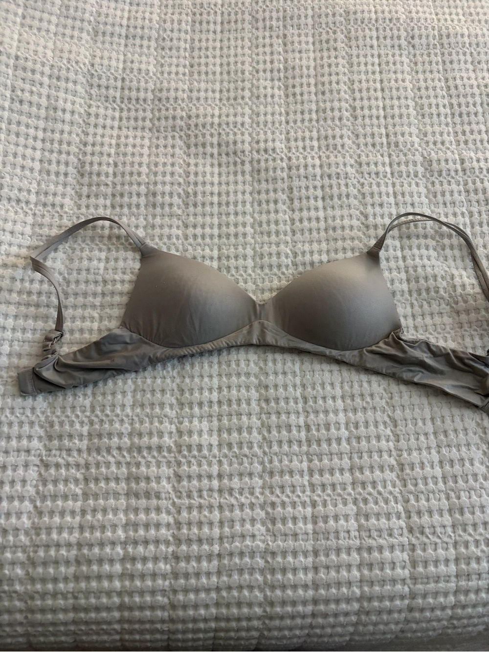 aerie Smooth Light Gray T-Shirt Bra